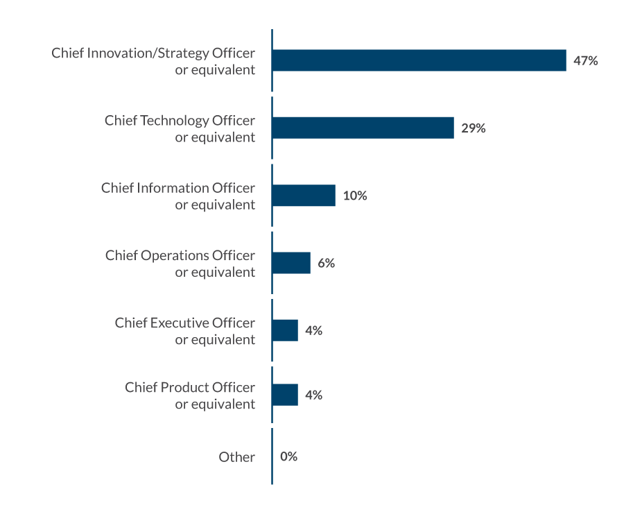 Who is the key person responsible for driving innovation at your company?
